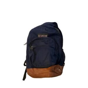 Trans by Jansport Multi section Backpack Blue Brown